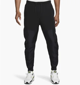 Штаны мужские Nike M Nk Tch Flc OverlayJggr Black Dr6171-010