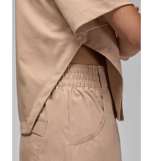 Рубашка женская Air Jordan Woven Crop Top Beige FN5766-244