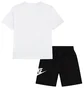 Набір: футболка, труси Nike Club Black/White 86L596-F66