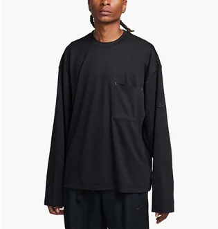 Лонгслів чоловічий Nike Tech Pack Longsleeve Black FB7819-010
