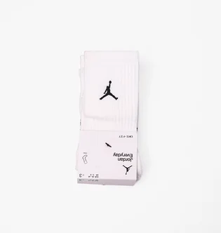 Носки унисекс Nike J Cush Poly Crew White (3 пары) DX9632-100