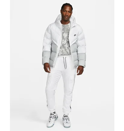 Пуховик мужской Nike Sportswear Windrunner Primaloft White/Grey DV5121-100