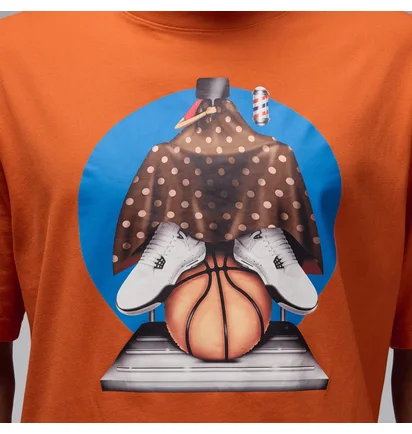 Футболка унісекс Air Jordan Art Ss Tee Orange HF5472-893