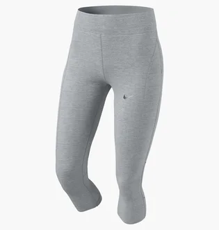 Лосини жіночі Nike W Nk Df Fast Crop Grey CZ9238-084