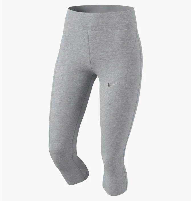Лосини жіночі Nike W Nk Df Fast Crop Grey CZ9238-084