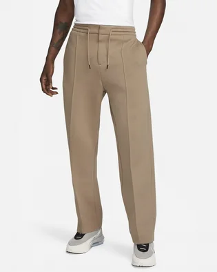 Штаны мужские Nike Sportswear Tech Fleece Reimagined Loose Fit Open Hem Sweatpants Beige FB8163-247