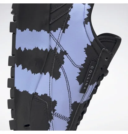 Кроссовки унисекс Reebok X Collina Strada Classic Leather Legacy Black/Blue H03106