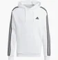 Худі чоловіче Adidas Essentials 3S Fleece Hoody White IJ6476