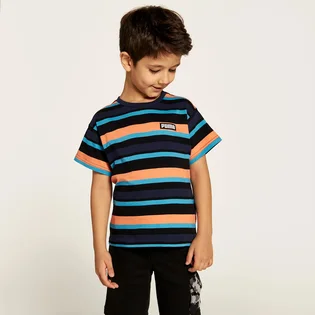 Футболка детская Puma Alpha Striped Multi 847293-06