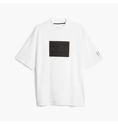 Футболка чоловіча Puma Bmw M Motorsport Statement Logo Tee White 621080-02