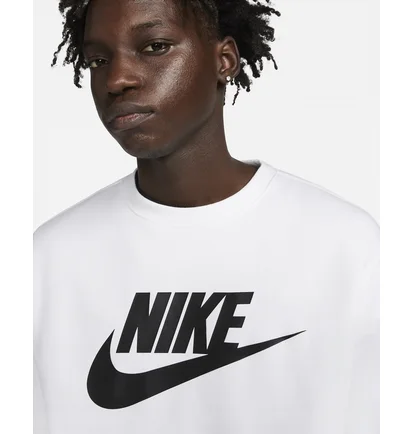 Свитшот мужской Nike Sportswear Club Fleece White DQ4912-100