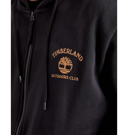 Толстовка мужская Timberland Full-Zip Hoodie Black TB0A2MNA001
