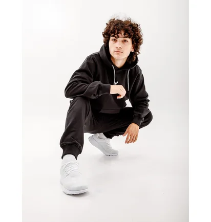 Штаны мужские AUSTRALIAN Essential Fleece Pants Rib Bottom Black LSUPA0010-003