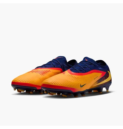 Бутсы унисекс Nike Phantom 6 Low Pro Orange/Blue IB3094-800