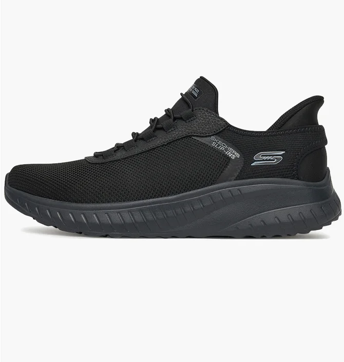 Кроссовки мужские Skechers Slip Ins Bobs Sport Squad Black 118303-BBK
