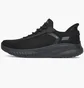 Кроссовки мужские Skechers Slip Ins Bobs Sport Squad Black 118303-BBK