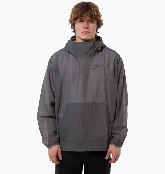 Анорак чоловічий Nike Nsw Woven Mesh Hoodie Iron Grey FN2632-068
