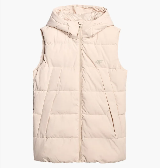 Жилетка жіноча 4F Synthetic-Fill Down Beige 4FRAW25TVJAF327-83S