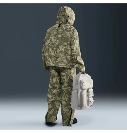 Штаны мужские Nike Tech Woven Cordura® Camo/Olive IO7487-276