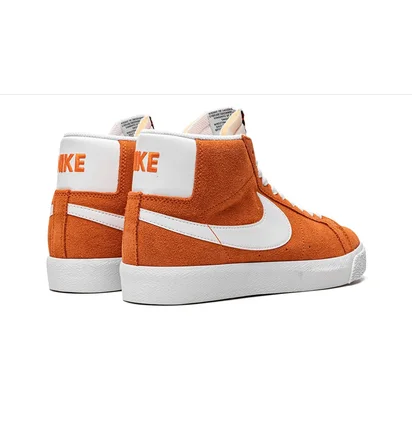 Кроссовки унисекс Nike Sb Zoom Blazer Mid Orange 864349-800