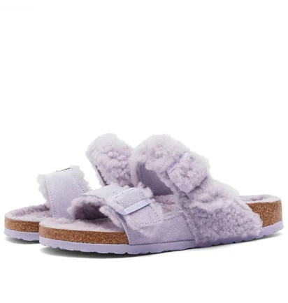 Тапочки жіночі Birkenstock Arizona Split Violet 1025447