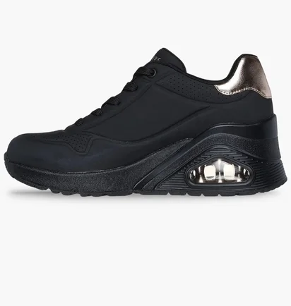 Кроссовки женские Skechers Uno Wedge Black 177520-BBK