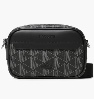 Сумка унісекс Lacoste Reporter Bag Black/Grey NH3650LX.H45