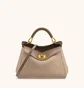 Сумка жіноча JW PEI Lucia Classic Faux Suede Top Handle Bag Brown BB2025BG123149JWP