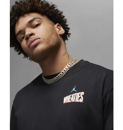Світшот чоловічий Air Jordan T-Shirt Flight Mvp 85 Black DV8428-010