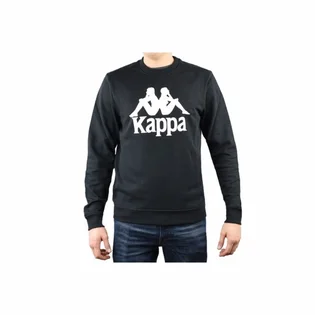 Світшот чоловічий Kappa Sertum Rn Sweatshirt Black 703797194006
