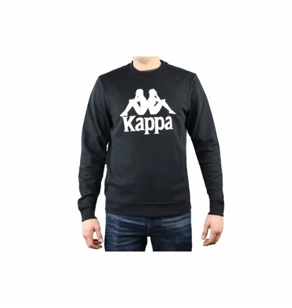Свитшот мужской Kappa Sertum Rn Sweatshirt Black 703797194006