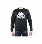 Свитшот мужской Kappa Sertum Rn Sweatshirt Black 703797194006