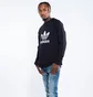 Свитшот мужской Adidas Trefoil Crew Black Cw1235