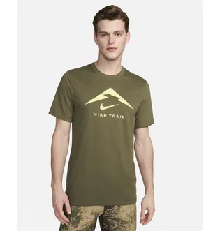 Футболка мужская Nike Dri-Fit Trail Running T-Shirt Olive FQ3914-222