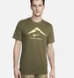 Футболка чоловіча Nike Dri-Fit Trail Running T-Shirt Olive FQ3914-222