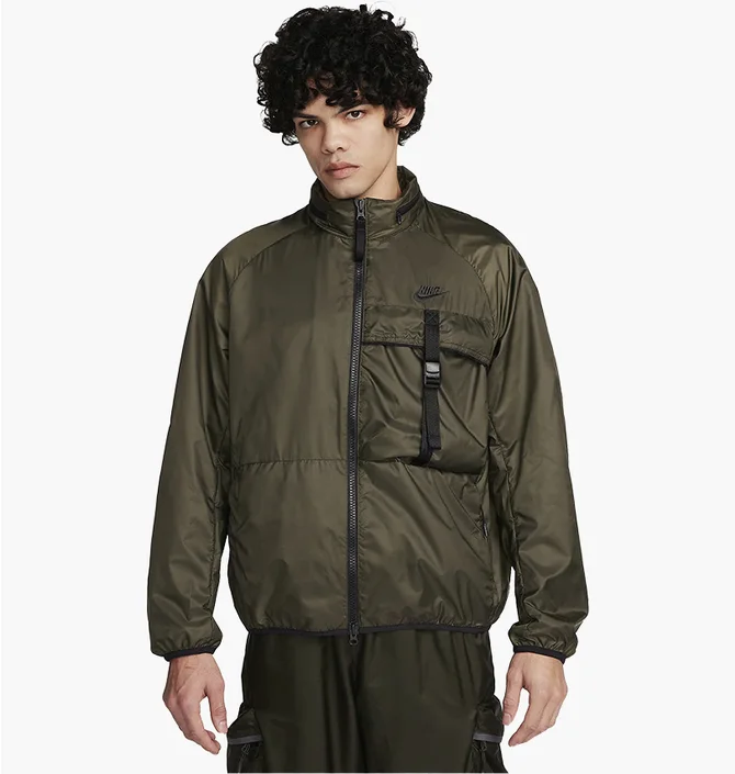 Куртка чоловіча Nike N24 Sportswear Tech Woven Olive FB7903-325