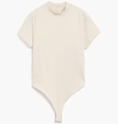 Боди женское Nike W Nsw Nk Chll Knt Ss Bdyst Beige FV8994-104