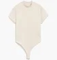 Боди женское Nike W Nsw Nk Chll Knt Ss Bdyst Beige FV8994-104