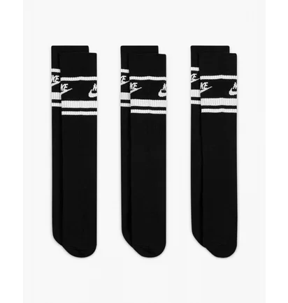 Носки унисекс Nike Sportswear Everyday Essential (3 пары) Black Dx5089-010