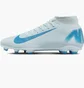 Бутсы унисекс Nike Mercurial Superfly 10 Club Mg Light Blue FQ8314-400