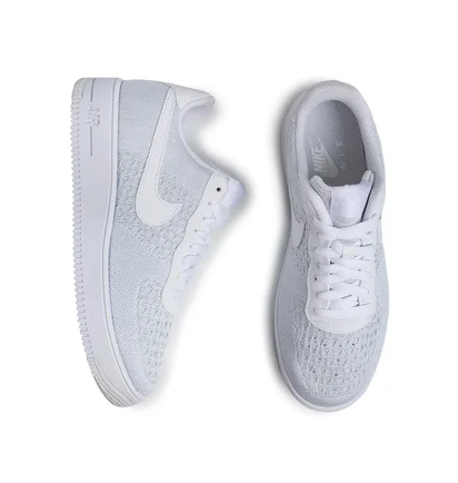 Кроссовки мужские Nike Air Force 1 Low Flyknit Triple White AV3042-100