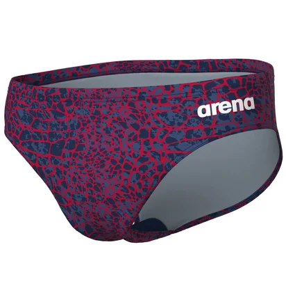 Плавки мужские Arena Snakeskin Swim Briefs Violet 010162-417