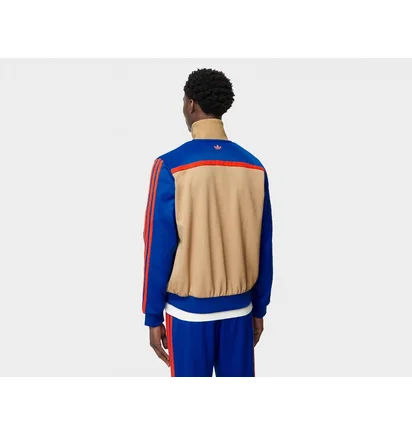 Олимпийка мужская Adidas X Wales Bonner Jersey Track Top Blue IW1179
