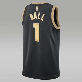 Майка чоловіча Nike Nba Jersey Lamello Ball Black FN5904-053