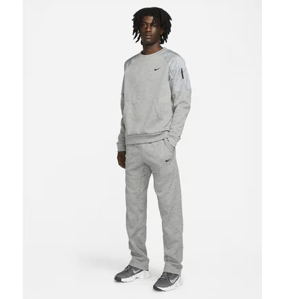 Штани чоловічі Nike Therma MenS Therma-Fit Open Hem Fitness Pants Grey DQ4856-063