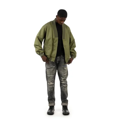 Вітровка чоловіча Neighborhood Rib Olive 211AQNH-JKM03-OLIVE
