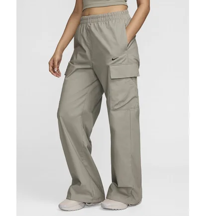 Штаны женские Nike Sportswear Everything Wovens Mid-Rise Cargo Pants Grey FV7643-320