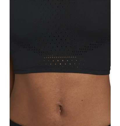 Топ женский Nike Dri-Fit Adv Aeroswift WomenS Running Crop Top Black DM8728-010
