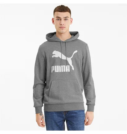 Худи мужское Puma Classics Logo Grey 530084-03
