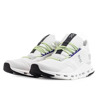 Кросівки чоловічі On Cloudnova White Mineral Running Shoes White 26.98989